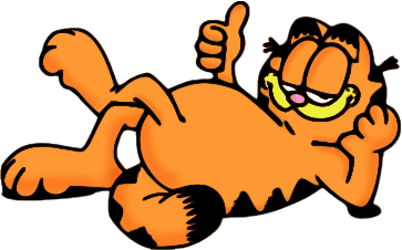 Wychillowany Garfield