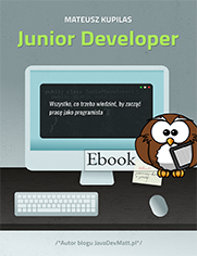 Junior Developer - Mateusz Kupilas