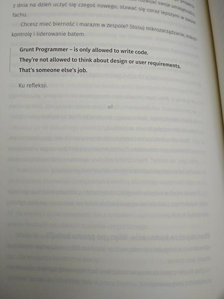 Jakość książki Zawód: Programista